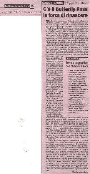 La Gazzetta dello Sport 2004